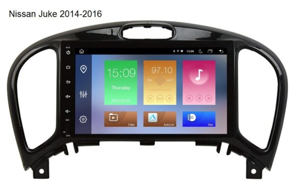 NISSAN Juke Android bilstereo GPS bil navigation retrofit bilradio Apple CarPlay