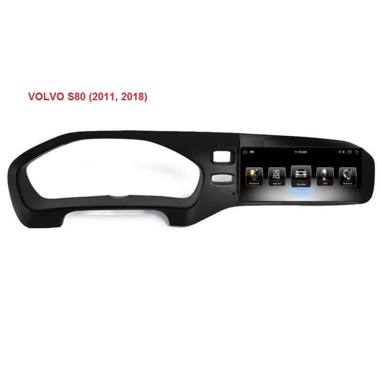 Volvo V40 Android bil stereo multimedia GPS eftermontera bil navigation bluetooth bilradio Apple CarPlay