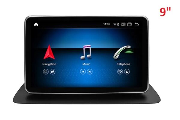 Mercedes-Benz GL X166, Mercedes ML W166 Android bilstereo multimedia GPS eftermontera bil navigation bluetooth retrofit Apple CarPlay & android auto