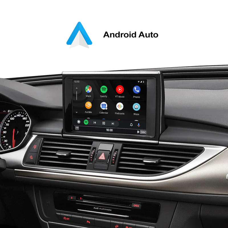 Wireless Apple CarPlay Android Auto Module for Audi A3 A4 A5 A6 A7 A8 Q3 Q5  Q7 2010-2019 with Mirror Link AirPlay Camera Function
